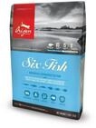 Orijen Six Fish Futter f&uuml;r Katzen und K&auml;tzchen