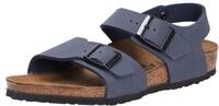 Birkenstock Kids New York 87771, Unisex-Kinder Kn&ouml;chelriemchen, Blau (Navy), 33 EU