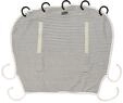 Dooky - Sonnenschutz f&uuml;r Kinderwagen, Buggy & Babyschale - San Marino, Schwarz Weiss