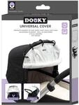 Dooky - Sonnenschutz f&uuml;r Kinderwagen, Buggy & Babyschale - Tuscany Weiss -