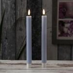 MARELIDA LED Stabkerzen Echtwachs Deluxe Homeart Dinnerkerzen Tafelkerzen mit