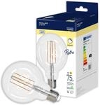 M&uuml;ller-Licht Retro DIM LED Globeform Filament E27 klar, 9W ersetzt 75W,