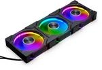 Phanteks D30 PWM Regular Airflow D-RGB L&uuml;fter, 3er Pack - 120 mm, schwarz