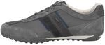 Geox Herren U Wells C Sneaker, Dk Grey,46 EU