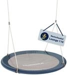 HUDORA Nestschaukel Lounge - H&ouml;henverstellbare H&auml;ngeschaukel mit 110cm Durchmesser