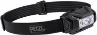 PETZL - Stirnlampe ARIA 2 RGB - 450 Lumen, Schwarz, Mit drei AAA-/LR03-Batterien