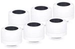 Alphacool 17484 Eiszapfen PRO 16mm HardTube Fitting G1/4 - White Sixpack Anschluss