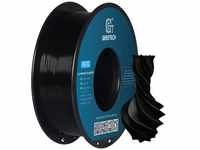 GEEETECH PETG Filament 1,75 mm schwarz 1 kg Spool für 3D-Drucker