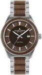 JACQUES LEMANS Holzuhr Herren, Solar Wood Herrenuhr - Model 1-2116H,...