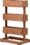 dobar&reg; 58525e Vertikales Blumenbeet Dreistufig | Vertikales Hochbeet mit 3