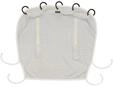 Dooky - Sonnenschutz f&uuml;r Kinderwagen, Buggy & Babyschale - Linea Weiss Gestreift -