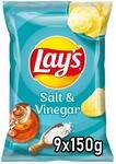 Lay's Salt & Vinegar Geschmack- Knusprig gew&uuml;rzte Kartoffelchips f&uuml;r eine gelungene