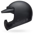BELL Helmet Moto-3 Classic Matte/Gloss Black L ECE6