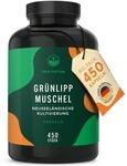 Gr&uuml;nlippmuschel - 450 Kapseln - 50% mehr Inhalt - Hochdosiert: 2000mg pro Tagesdosis