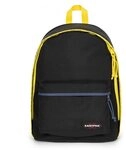 EASTPAK Out Of Office Rucksack, 44 cm, 27 L, Kontrast Lime Pilot (Schwarz)