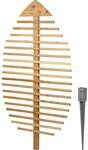 dobar&reg; 58211e Design Rankhilfe Blattform "Fagus" | Rankgitter Massivholz 