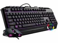 Cooler Master Devastator 3 Combo Tastatur & Gaming Maus - Membran-Tastatur mit 7