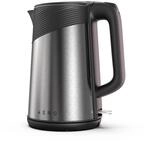 AENO Wasserkocher EK3 1.7L, 360&deg;drehbar Edelstahl/Schwarz