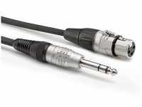 Sommer Cable HBP-XF6S-0150 Audio Adapterkabel [1x Klinkenstecker 6.3mm (Stereo) - 1x