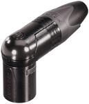 Neutrik NC4MRX-B XLR Kabelverbinder Schwarz - Kabelverbinder (20,3 mm, 71,2 mm,...