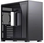JONSBO D41 ATX Geh&auml;use, geh&auml;rtetes Glas, Schwarz