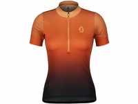 Scott W Endurance 15 S/sl Shirt Orange - Komfortables schnelltrocknendes Damen