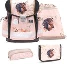 Belmil Classy Schulranzen Set 4 - teilig (403-13/AG/S) (Horse Chestnut)