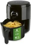 GOURMETmaxx Hei&szlig;luftfritteuse | 3L Airfryer mit Timer & Touchscreen |...