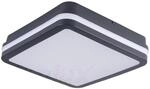 Kanlux Beno LED-Deckenleuchte, 18 W, 1350 lm, 3000 K, Schwarz, 220 mm, Modern,