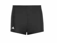 adidas Male Junior Classic 3-Stripes Swim Swimsuit, Black/White, 98