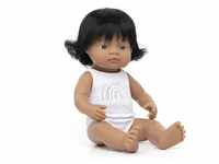 Miniland 31158 - Baby (südamerikanisches Mädchen) 40 cm