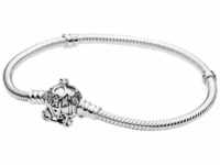 PANDORA Disney Cinderella Kürbiskutschen-Verschluss Armband in Sterling Silber mit