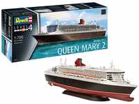 Revell 05231 1:700-Queen Mary 2 originalgetreuer Modellbausatz für Fortgeschrittene,