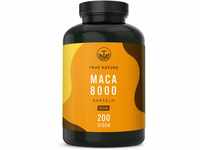 Maca Kapseln Gold 20:1 hochdosiert - 8000 mg PRO Kapsel (200 Stück) Premium...