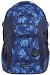 coocazoo Schulrucksack Joker, &bdquo;Tropical Night, blau, ergonomischer & anpassbarer