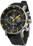 Vostok Europe Herren-Alarm-Chronograph Lunokhod 2 YM86-620A505-YLW