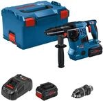 Bosch Professional 18V System Akku Bohrhammer GBH 18V-28 CF (inkl. Zusatzhandgriff,