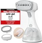 LEBENLANG Steamer Dampfgl&auml;tter TESTSIEGER - 1500W & 300ml inkl. B&uuml;gelhandschuh &