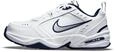 Nike Herren Air Monarch Iv Sneaker, Wei&szlig;e Metallic Silver Midnight Navy, 47 EU
