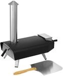 tepro Danbury Pellet-Pizzaofen &ndash; Outdoor-Holzofengrill mit Cordierit-Stein,