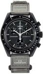 Omega x Swatch Moon, Swatch Mission To Mercury, Speedmaster, Schwarz, Modern