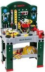 Theo Klein 8513 Bosch Workstation Werkbank mit Werkzeug, Montagefahrzeug und