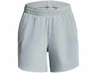 Under Armour Womens Shorts Flex Woven Short 5In, Harbor Blue, 1376933-465, MD