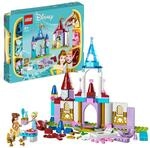 LEGO 43219 Disney Princess Kreative Schl&ouml;sserbox, Spielzeug Schloss Spielset mit