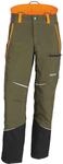 KOX Schnittschutzhose Mistral 3.0 Gr&uuml;n/Orange Gr&ouml;&szlig;e 60 | Typ A
