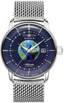 Zeppelin Herren-Uhren Analog Automatik One Size Silber 32023296