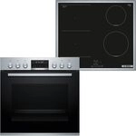 Bosch HND616LS62 Herd-Induktionskochfeld-Kombination (herdgesteuert), 59,4 cm breit, Bosch HND616LS62 Herd-Induktionskochfeld-Kombination (herdgesteuert), 59,4 cm breit,
