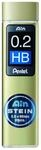 Pentel Ain STEIN C272W Feinmine, 20 Minen je Dose, 0.2 mm, H&auml;rtegrad HB (1 Dose)