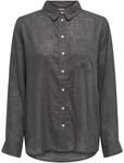 ONLY Damen Onltokyo L/S Linen Blend Shirt PNT Noos Langarmhemd Mit Normaler Passform