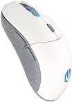 ENDORFY GEM Plus Wireless Onyx White Gaming Maus RGB, kabellose 2.4 GHz Maus 74 g,